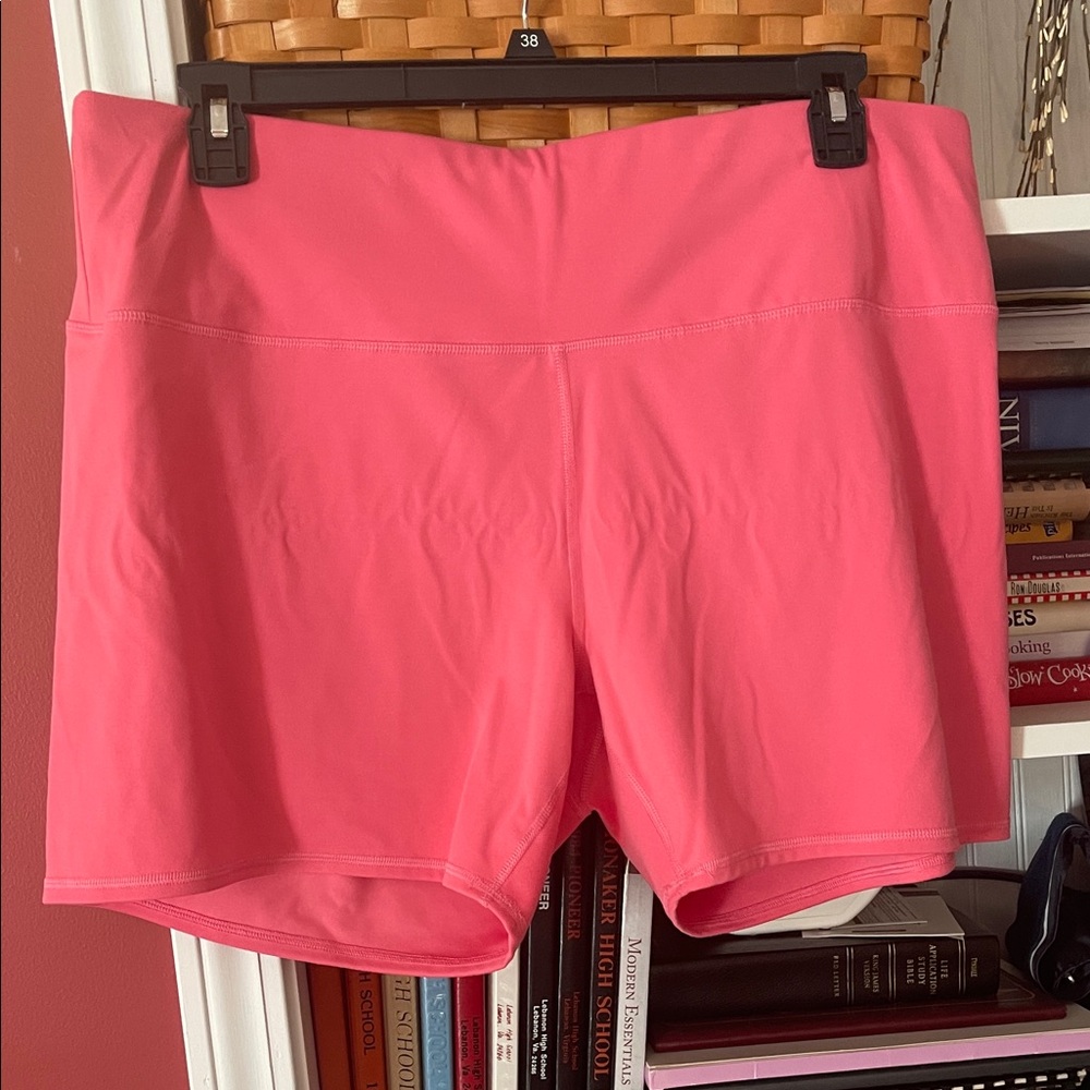 RBX Women's Athletic Shorts in Bright Pink